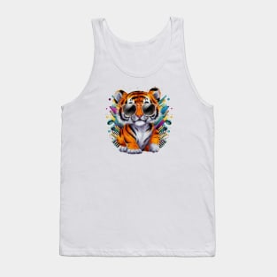 Baby Tiger Cute Tank Top